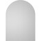 Ekena Millwork Round Top Surface Mount PVC Gable Vent: Non-Functional, w/ 3-1/2"W x 1"P Standard Frame, 26"W x 36"H GVPRT26X3601SN - alternate 3